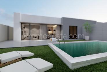 Palau Saverdera - Casa de obra nueva con piscina