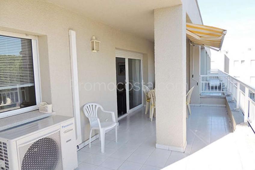 L'Escala, Apartamento con piscina comunitaria