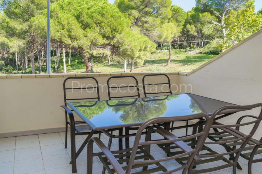 L'Escala, Apartamento con piscina comunitaria