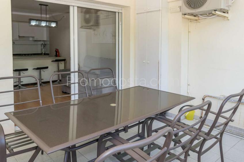 L'Escala, Apartamento con piscina comunitaria