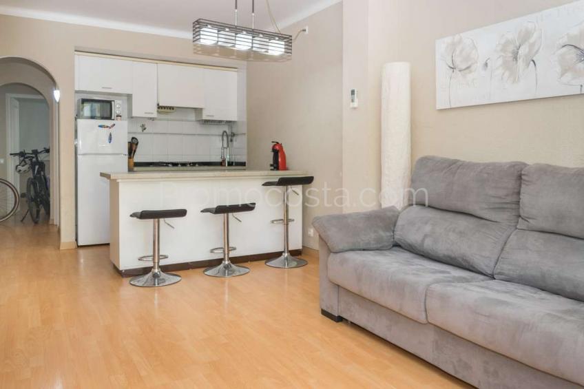 L'Escala, Apartamento con piscina comunitaria