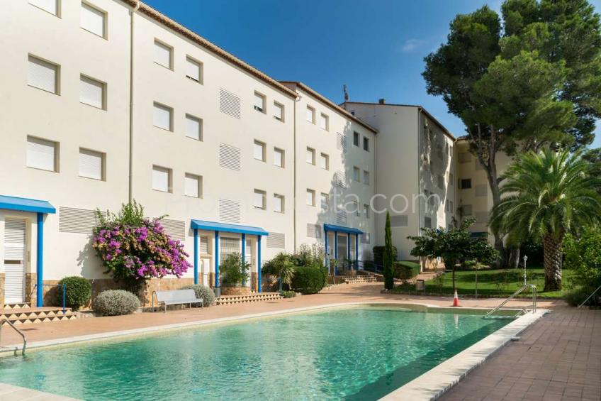 L'Escala, Apartamento con piscina comunitaria