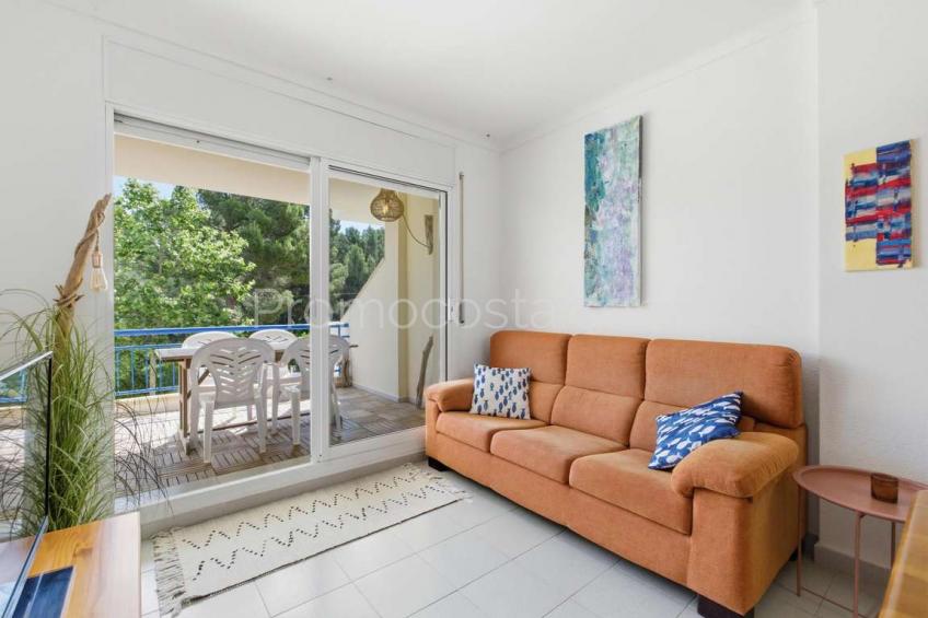 L'Escala, Apartamento con piscina comunitaria