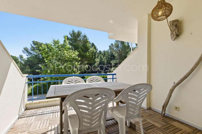 L'Escala, Apartamento con piscina comunitaria