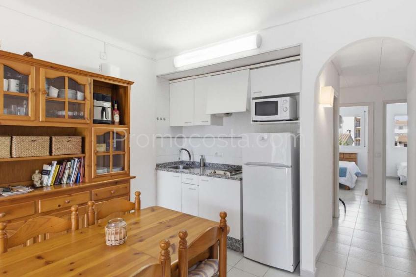 L'Escala, Apartamento con piscina comunitaria