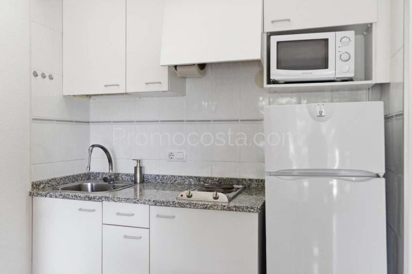 L'Escala, Apartamento con piscina comunitaria