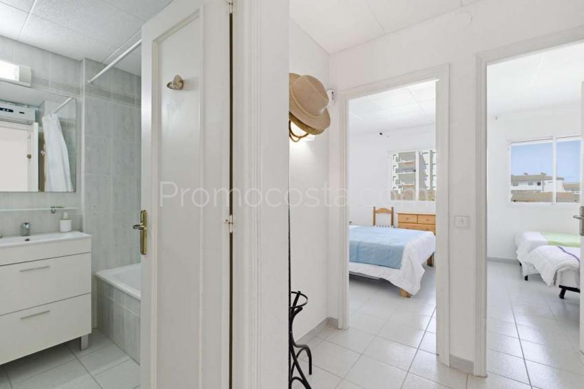 L'Escala, Apartamento con piscina comunitaria