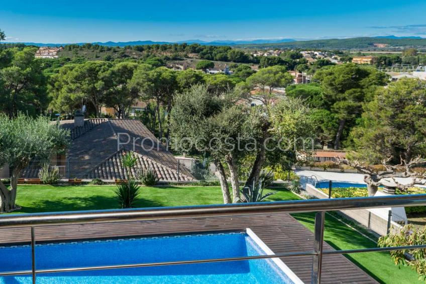 L'Escala, Casa de diseño con vistas y piscina privada
