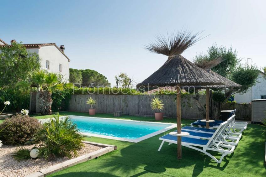 L'Escala, Magnifica casa independiente con vistas al mar y licencia turística