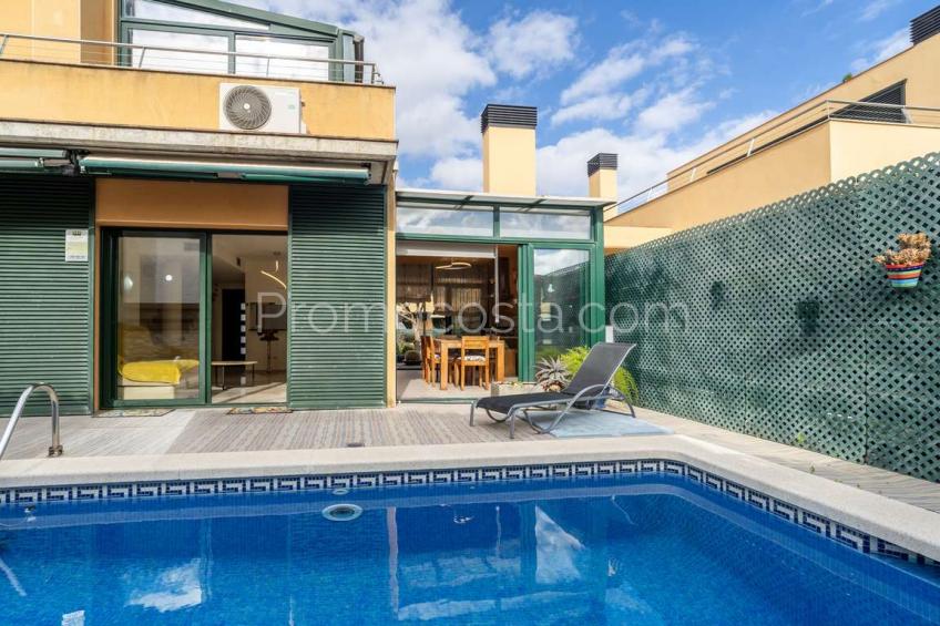 L'Escala, Casa con jardin y piscina privada, situada a unos 400m de la playa de Riells