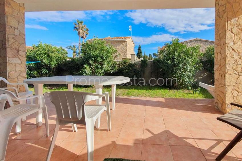 L'Escala, House with garden 100m from Sant Marti d'Empuries beach 
