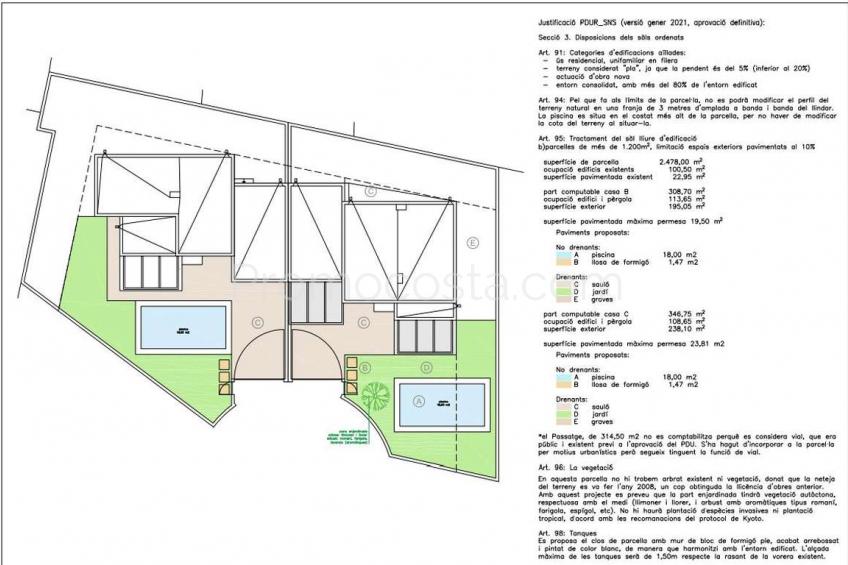 L'Escala, Maison de nouvelle construction avec piscine privée et garage    
