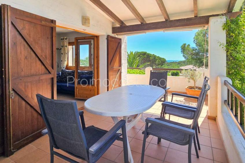 L'Escala, Casa con vistas al mar y jardín privado