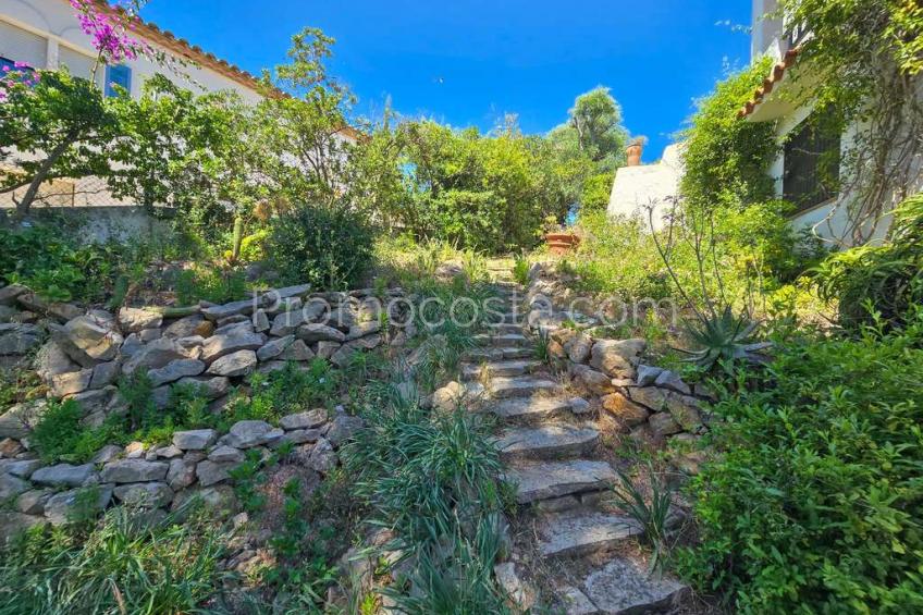 L'Escala, Casa con vistas al mar y jardín privado