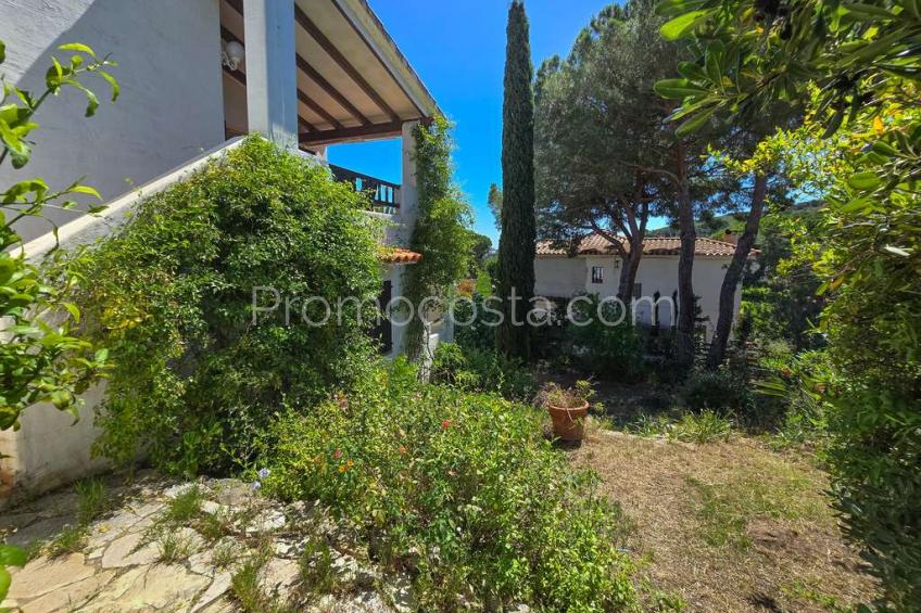 L'Escala, Casa con vistas al mar y jardín privado