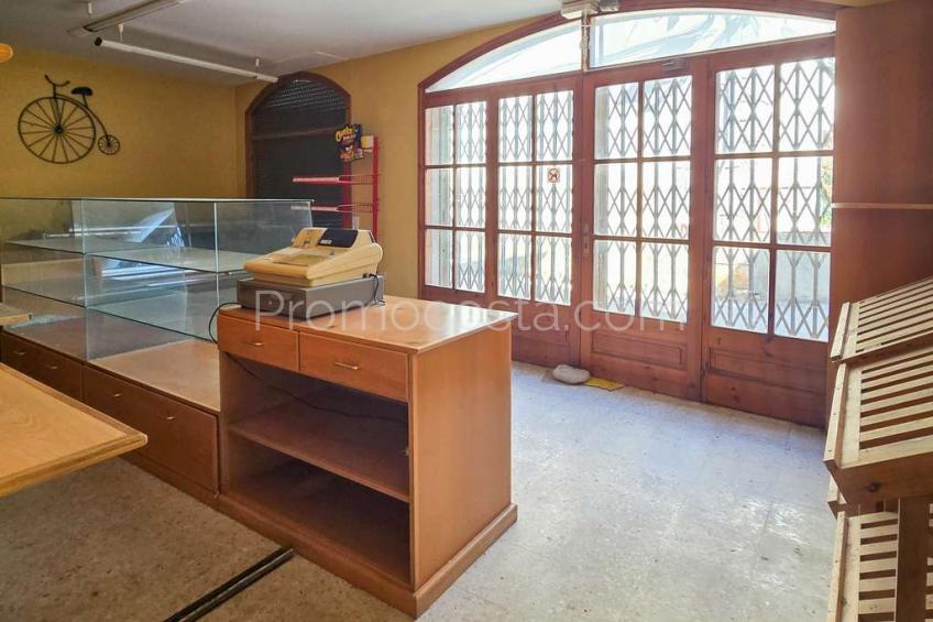 Albons, Àmplia casa amb local comercial i jardí privat a Albons 