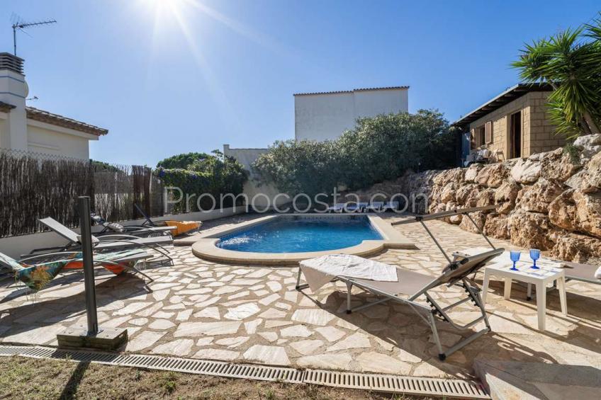 L'Escala, Casa con vistas al mar, piscina  y licencia turística