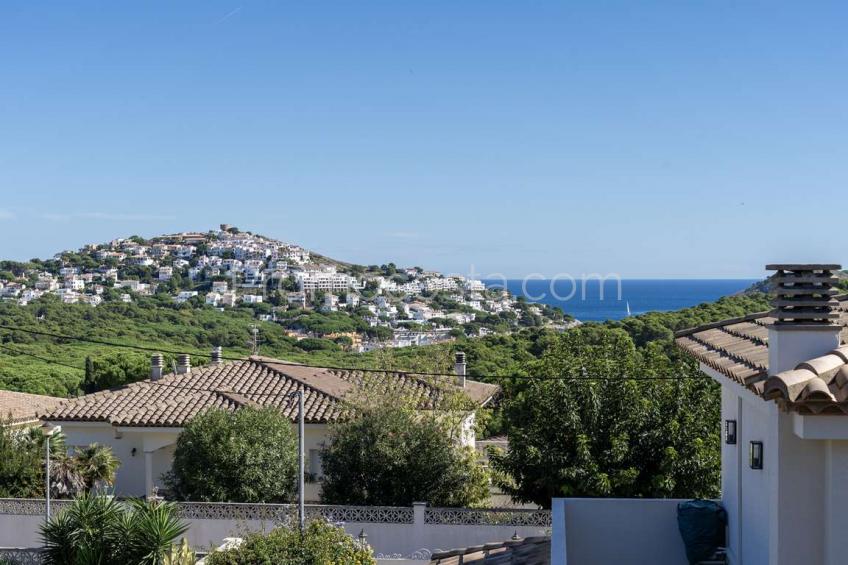 L'Escala, Casa con vistas al mar, piscina  y licencia turística