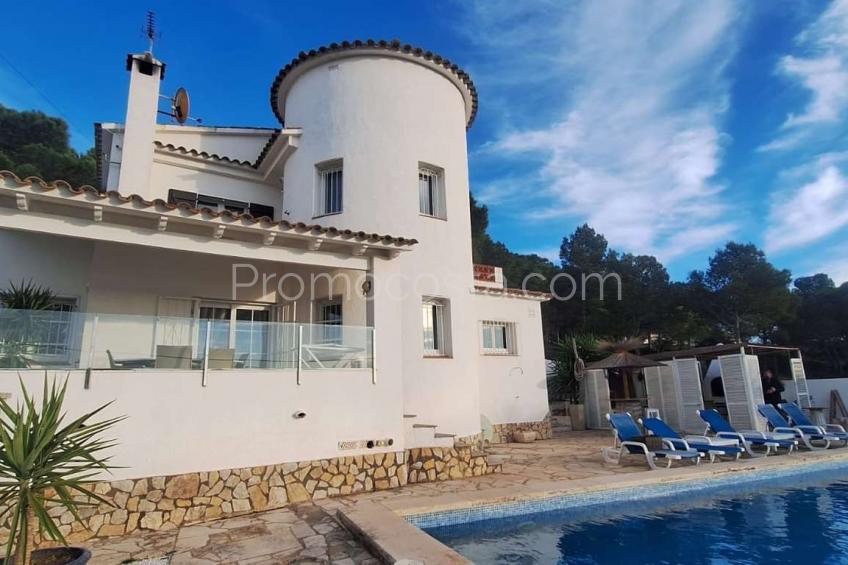 L'Escala, Casa independiente con piscina privada y vistas al mar