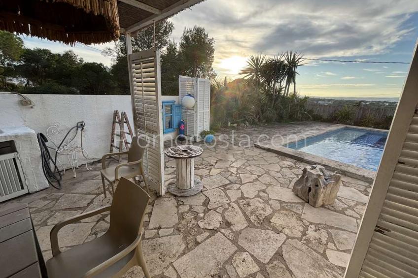 L'Escala, Casa independiente con piscina privada y vistas al mar