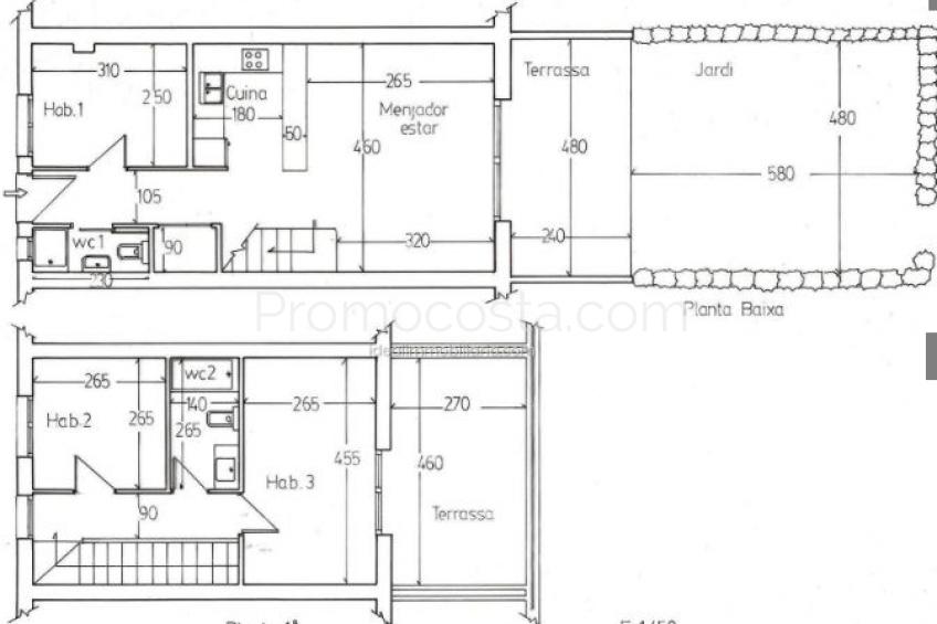L'Escala, Casa con licencia turística