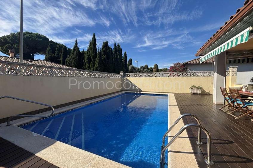 L'Escala, Casa con piscina privada y 3 habitaciones